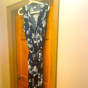 Sleevless Straight leg Jumpsuit